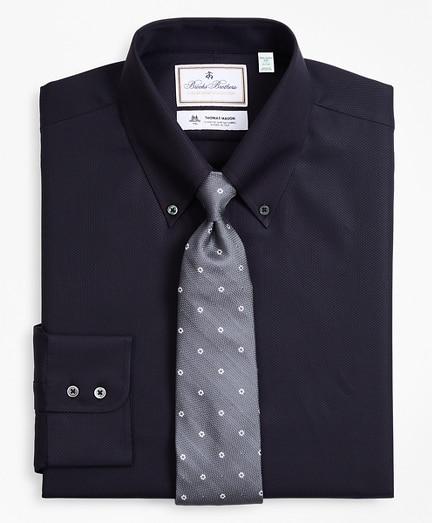 Brooks Brothers Luxury Collection Milano Slim-fit Dress Shirt, Button-down Collar Dobby Links