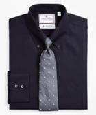Brooks Brothers Luxury Collection Milano Slim-fit Dress Shirt, Button-down Collar Dobby Links