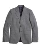 Brooks Brothers Two-button Houndstooth Suit Jacket