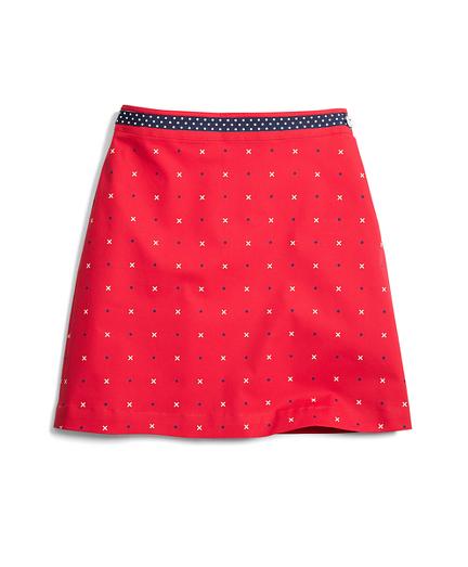Brooks Brothers Cotton A-line Xo Skirt