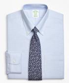 Brooks Brothers Brookscool Milano Slim-fit Dress Shirt, Non-iron Micro-double Check