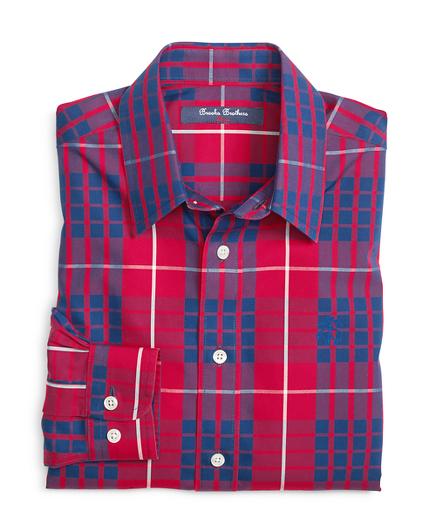 Brooks Brothers Non-iron Tartan Sport Shirt