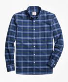 Brooks Brothers Check Oxford Cotton Sport Shirt