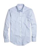 Brooks Brothers Men's Non-iron Regent Fit Multicheck Sport Shirt