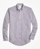 Brooks Brothers Milano Fit Micro-golden Fleece Printed Sport Shirt