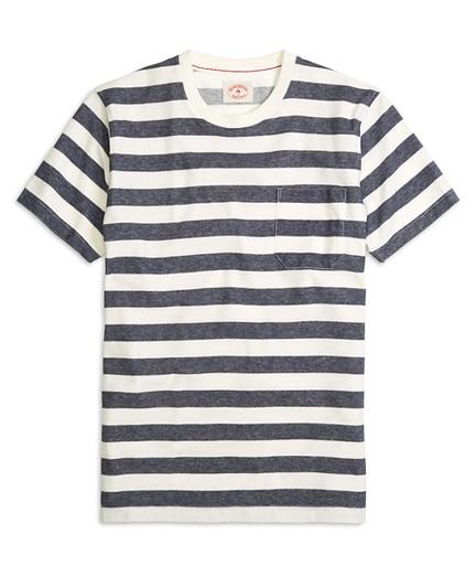 Brooks Brothers Wide Stripe T-shirt