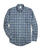 Brooks Brothers Non-iron Milano Fit Multiplaid Sport Shirt