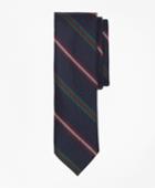 Brooks Brothers Men's Stripe Wool Slim Tie