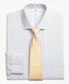 Brooks Brothers Regent Fitted Dress Shirt, Non-iron Framed Track Stripe