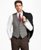 Brooks Brothers Men's Brookstweed Herringbone Vest