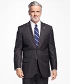 Brooks Brothers Madison Fit Saxxon Wool Plaid With Overplaid Deco 1818 Suit