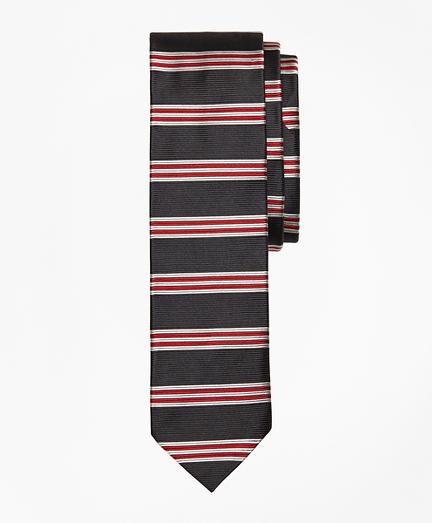 Brooks Brothers Horizontal Bb#1 Stripe Slim Tie