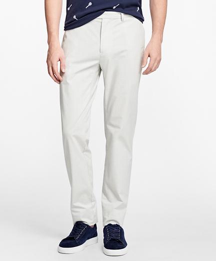 Brooks Brothers Slim-fit Lightweight Textured Stretch Chinos