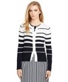 Brooks Brothers Stripe Cardigan