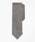 Brooks Brothers Herringbone Cotton-wool Slim Tie