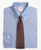 Brooks Brothers Stretch Madison Classic-fit Dress Shirt, Non-iron Ground Stripe