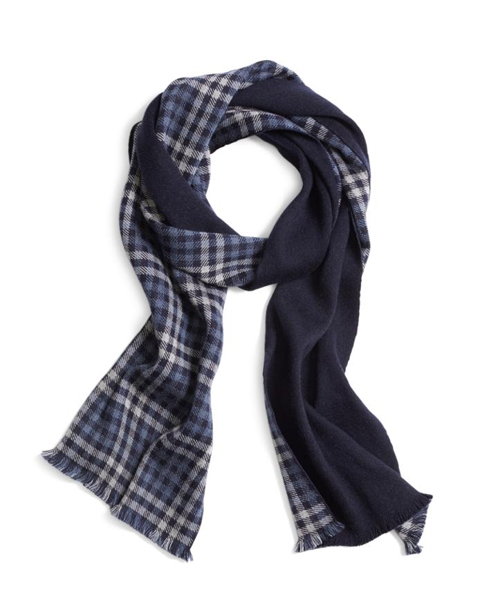 Brooks Brothers Men's Gingham Plaid Scarf