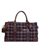 Brooks Brothers Men's Signature Tartan Duffle Bag
