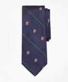 Brooks Brothers Men's Santa With Holly Tie