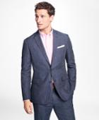 Brooks Brothers Men's Two-button Pinstripe Linen Suit Jacket
