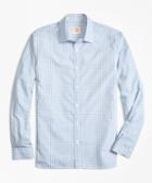 Brooks Brothers Check Nine-to-nine Cotton Poplin Shirt