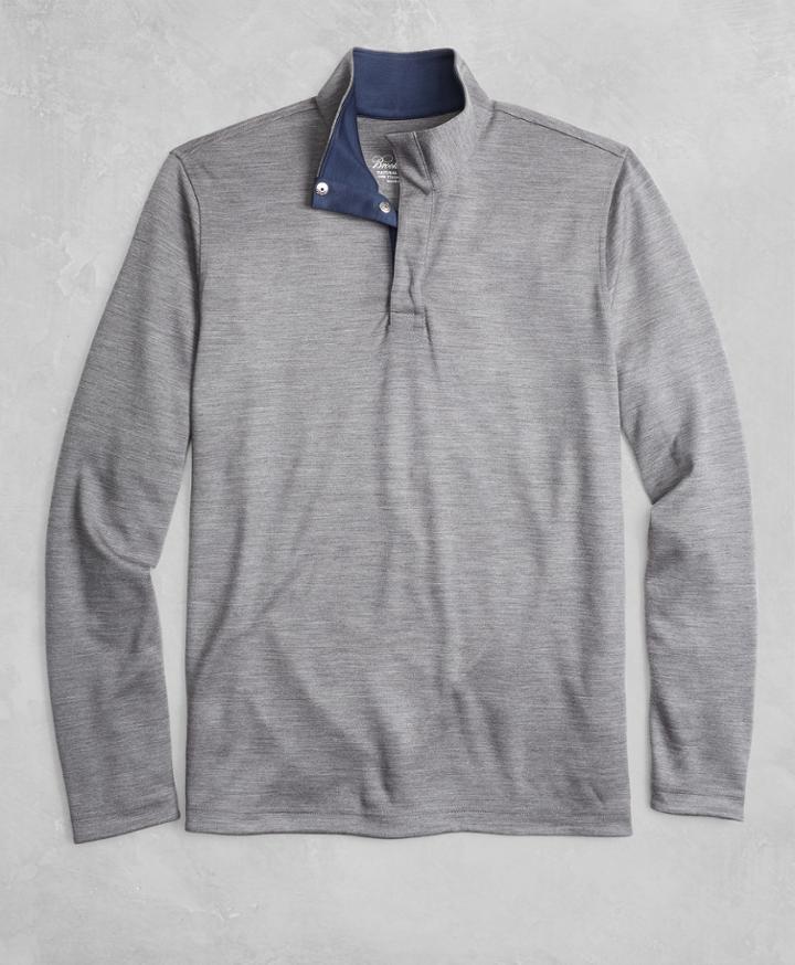 Brooks Brothers Men's Golden Fleece Brookstech Mockneck