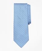 Brooks Brothers Dotted Flower And Diamond Tie