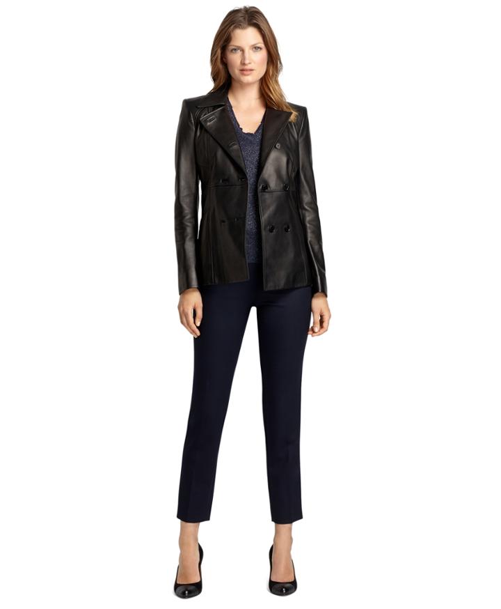 Brooks Brothers Women's Double-breasted Coat
