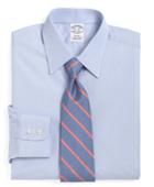 Brooks Brothers Men's Slim Fitted Dress Shirt, Tennis Collar