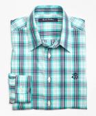 Brooks Brothers Non-iron Multi Check Tattersall Sport Shirt