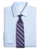 Brooks Brothers Non-iron Regent Fit Glen Plaid Overcheck Dress Shirt