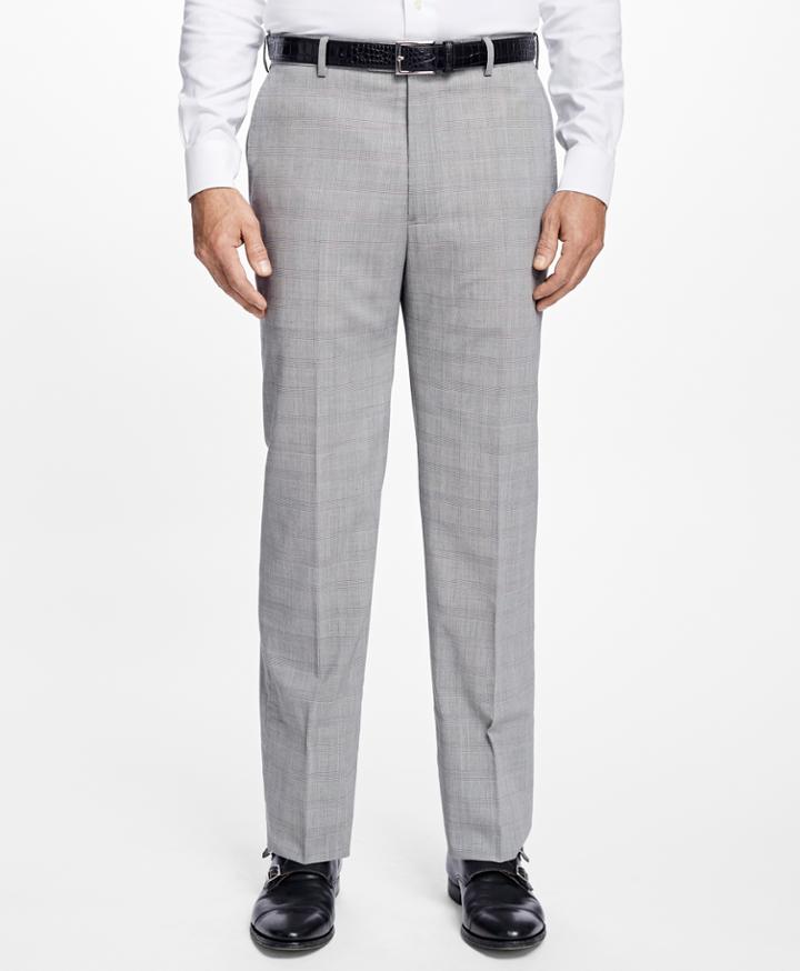 Brooks Brothers Men's Madison Fit Brookscool Plaid Trousers