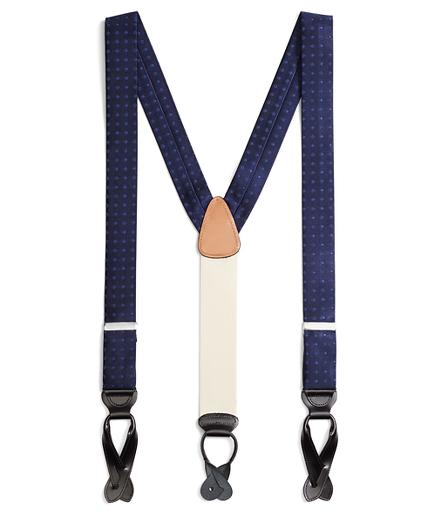 Brooks Brothers Foulard Suspenders