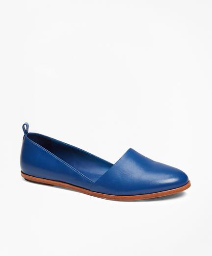 Brooks Brothers Leather Flats
