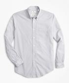 Brooks Brothers Luxury Collection Milano Slim-fit Sport Shirt, Button-down Collar Foulard Print