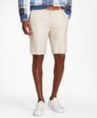 Brooks Brothers Men's Linen And Cotton Bermuda Shorts