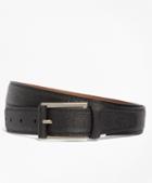 Brooks Brothers Saffiano Leather Dress Belt