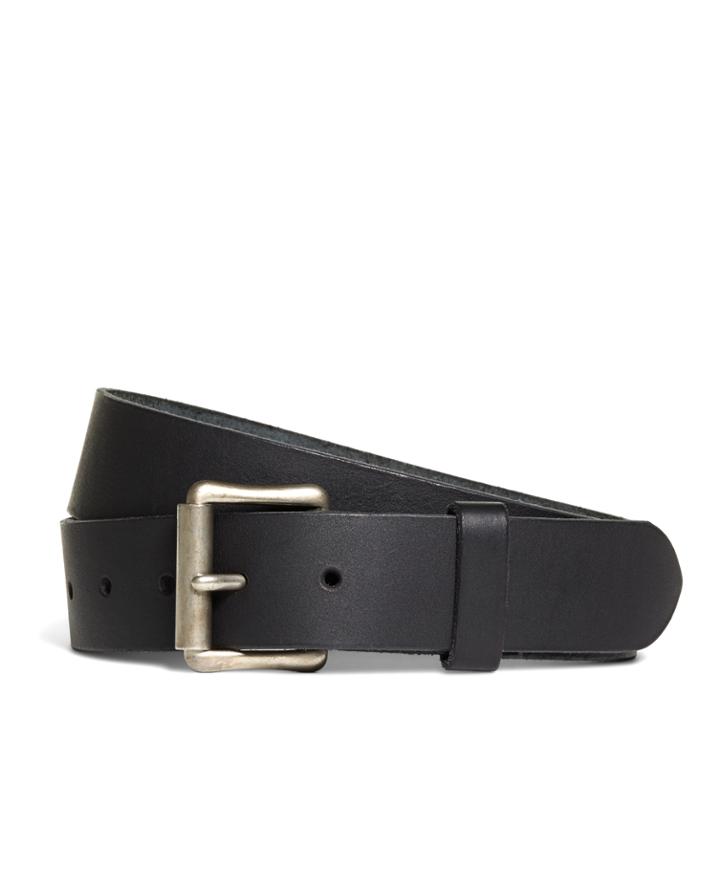 Brooks Brothers Men's Rugged Leather Belt