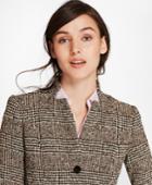 Brooks Brothers Women's Petite Glen Plaid Tweed Jacket