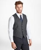 Brooks Brothers Multi-plaid Five-button Vest