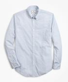 Brooks Brothers Luxury Collection Milano Slim-fit Sport Shirt, Button-down Collar Geo Print