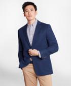 Brooks Brothers Regent Fit Cotton And Linen Blazer