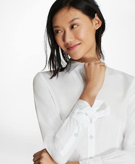 Brooks Brothers Bow-cuff Cotton Poplin Shirt