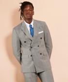 Brooks Brothers Windowpane Wool-blend Double-breasted Suit