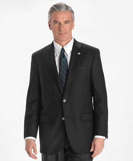 Brooks Brothers Country Club Saxxon Wool Two-button Blazer