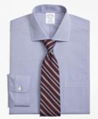 Brooks Brothers Men's Slim Fitted Dress Shirt, Non-iron Dobby Diamond