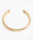 Brooks Brothers Gold-plated Omega Chain Cuff Bracelet