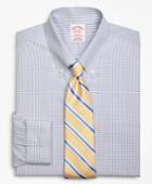 Brooks Brothers Men's Regular Fit Classic-fit Dress Shirt, Non-iron Double Mini-windowpane