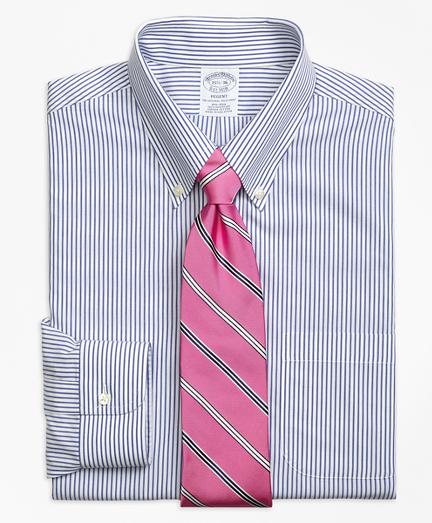 Brooks Brothers Non-iron Regent Fit Wide Stripe Dress Shirt