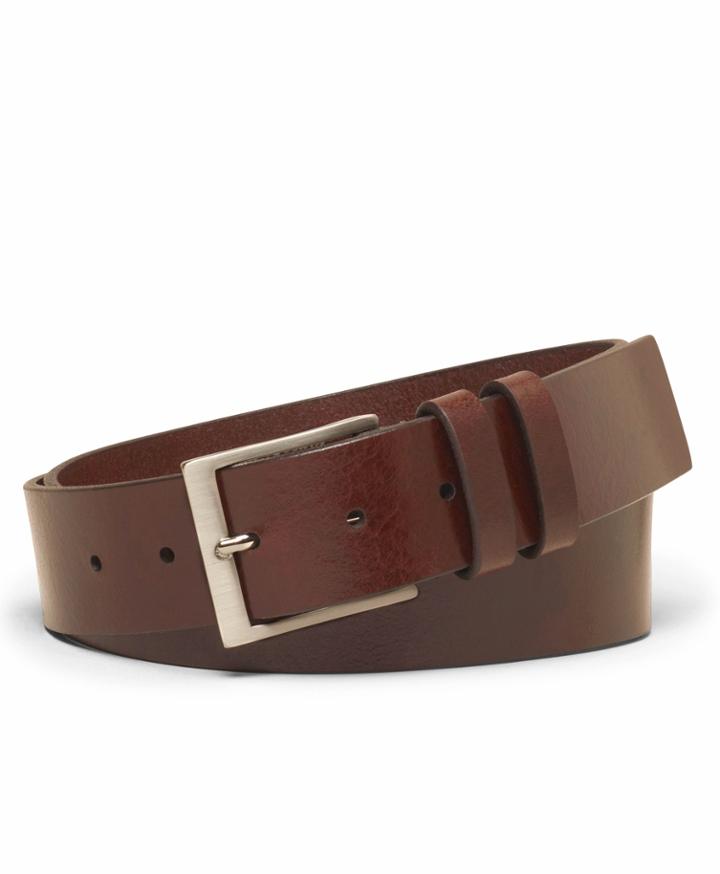 Brooks Brothers Men's Square Buckle Belt